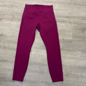 Chic Fuchsia Leggings